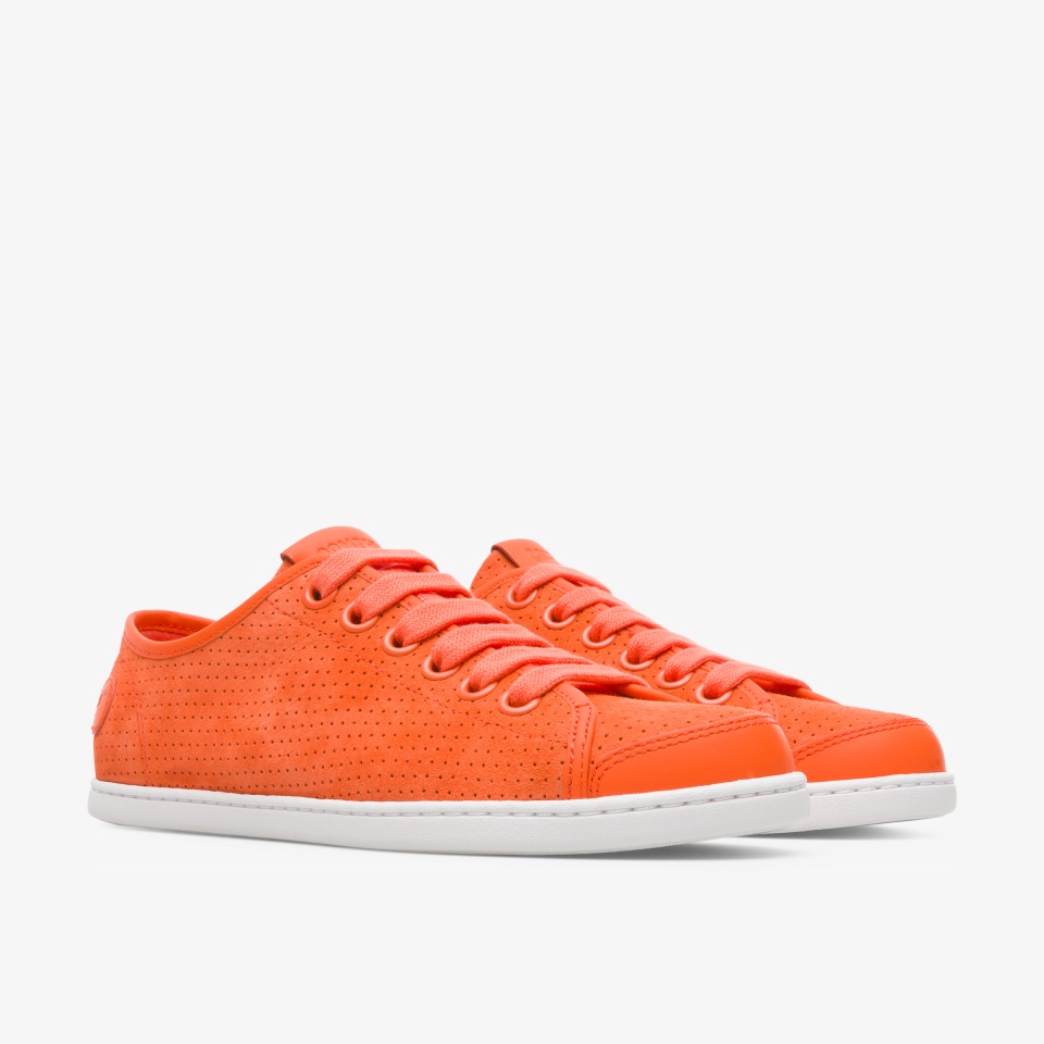 Camper Uno Orange - Camper Women's Sneakers ||9128-BRDKJ||